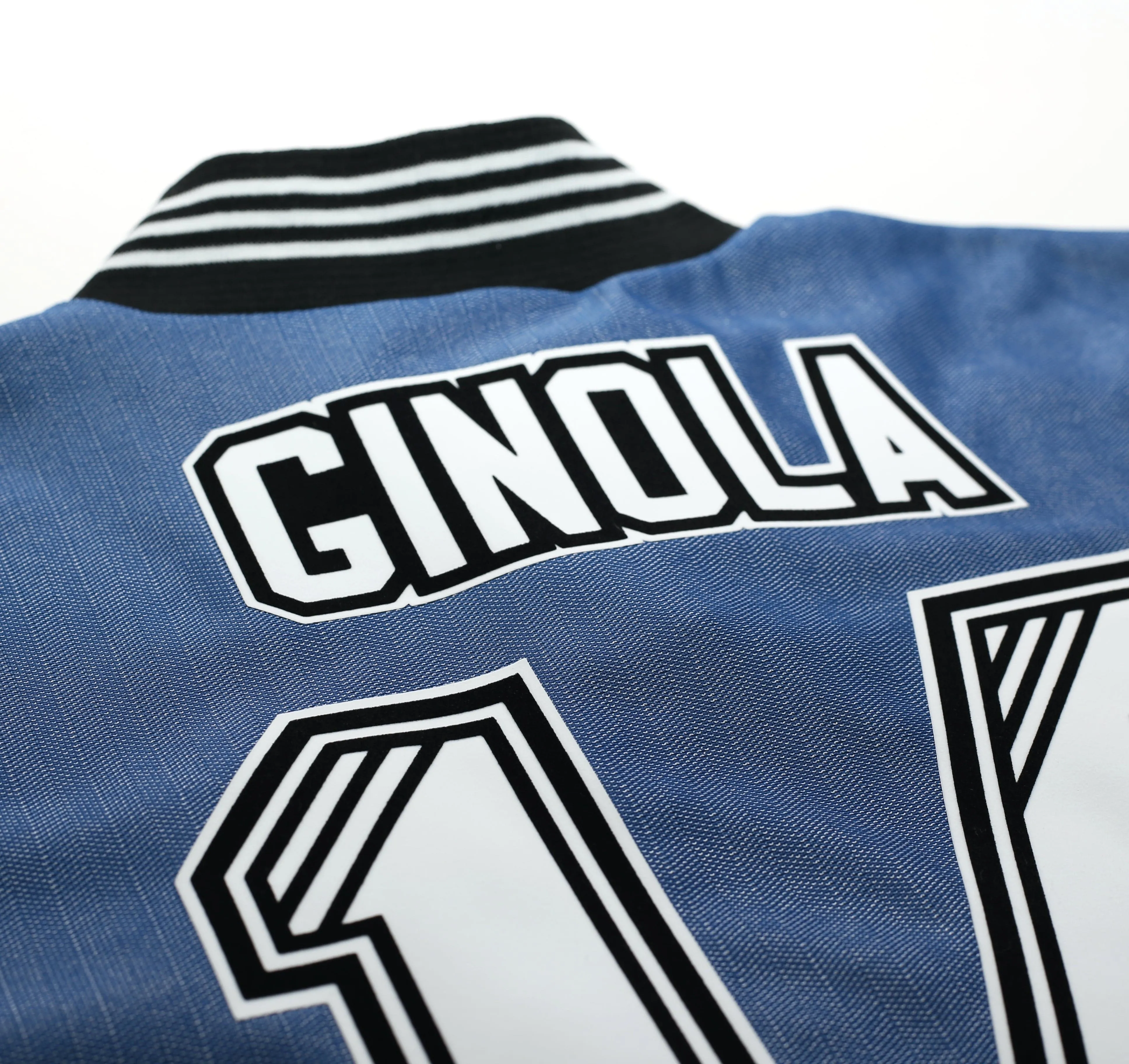 1996/97 GINOLA #14 Newcastle United Vintage adidas Away Football Shirt (M/L)