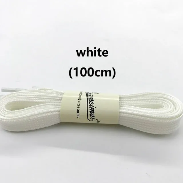 1pair 80-100cm sport luminous shoelace glow in the dark color fluorescent shoelace Athletic Sport shoe lace reflective shoelaces