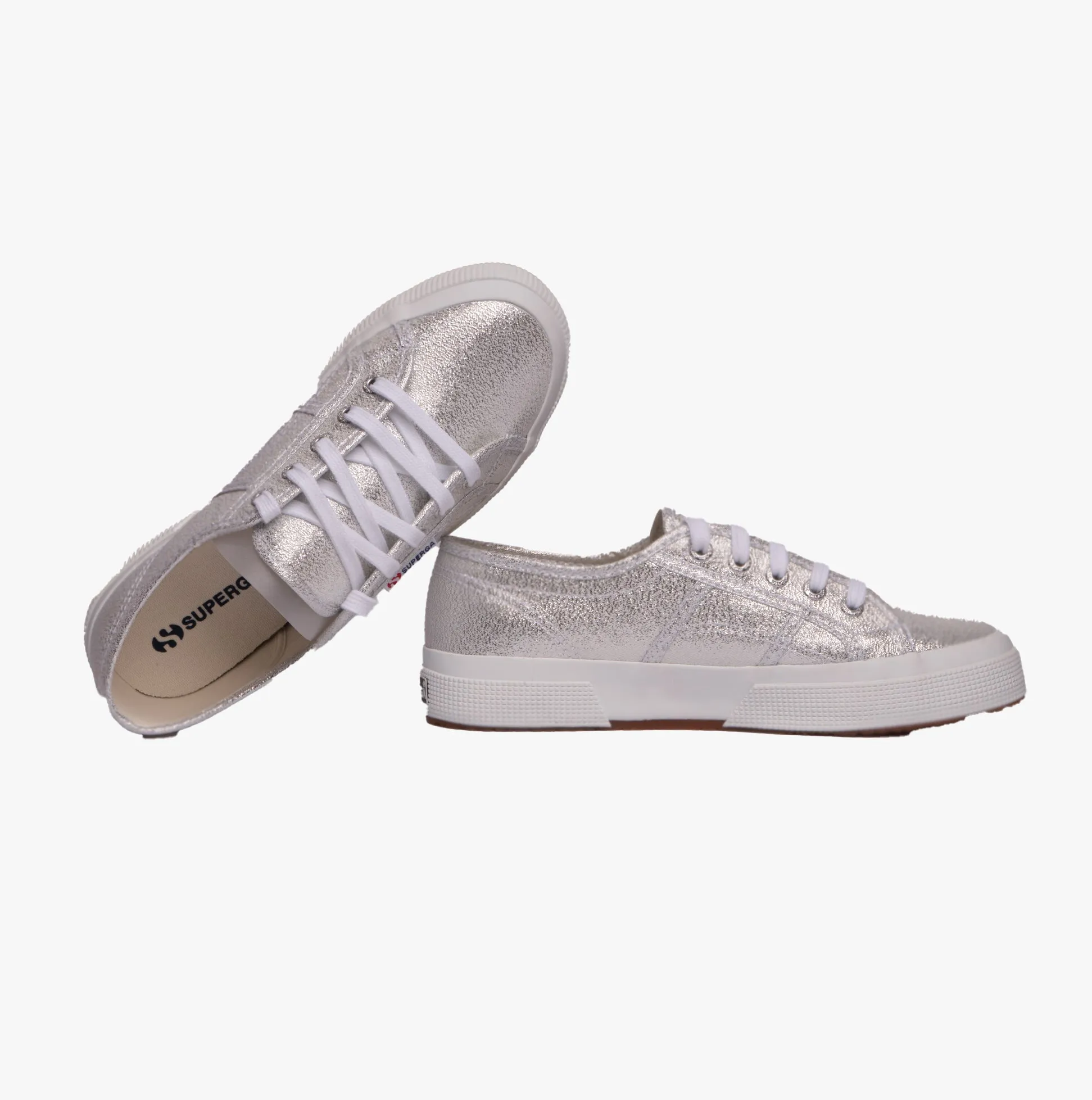 2750 LAMEW Ladies Trainers Grey Silver