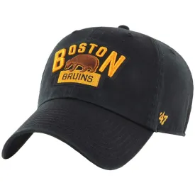 47 Brand Boston Bruins Clean Up Adjustable Hat