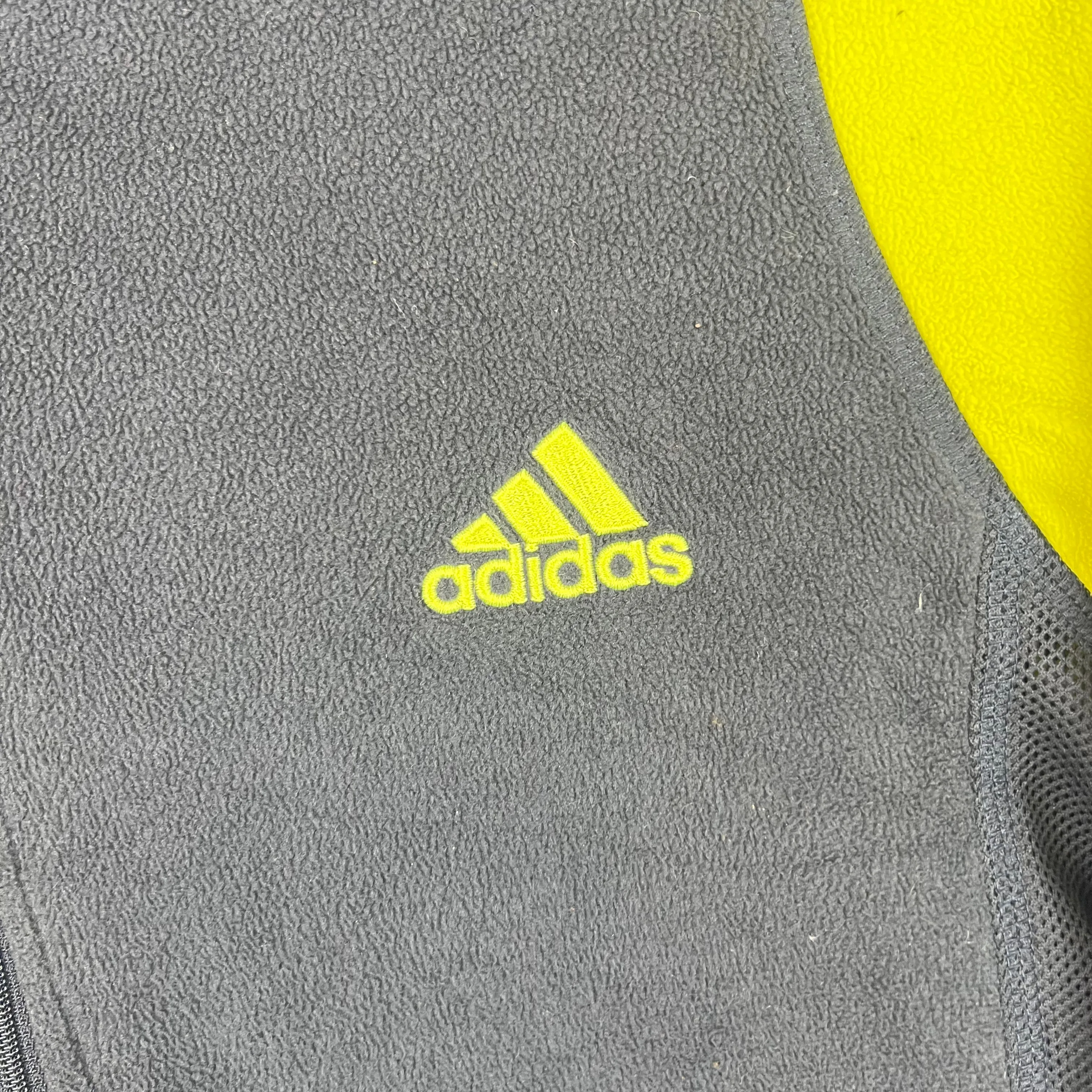 Adidas 90's Quarter-Zip Fleece Black Yellow