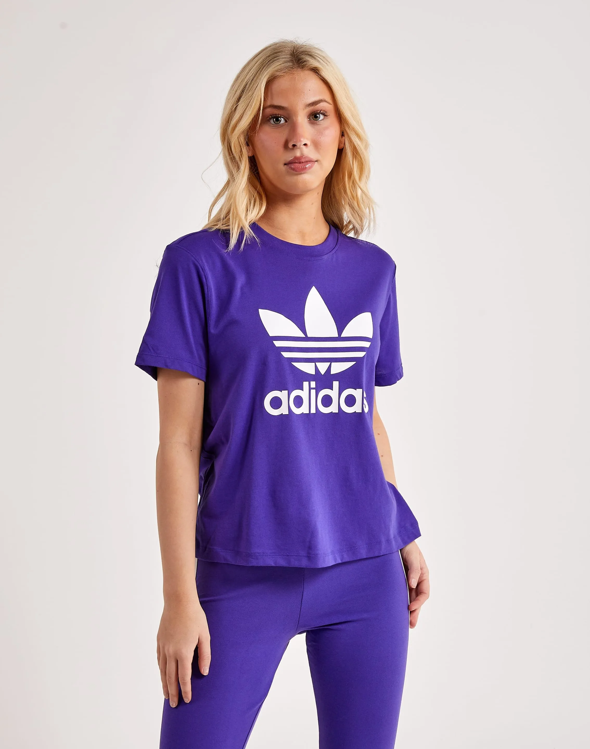 Adidas Boxy Trefoil Tee