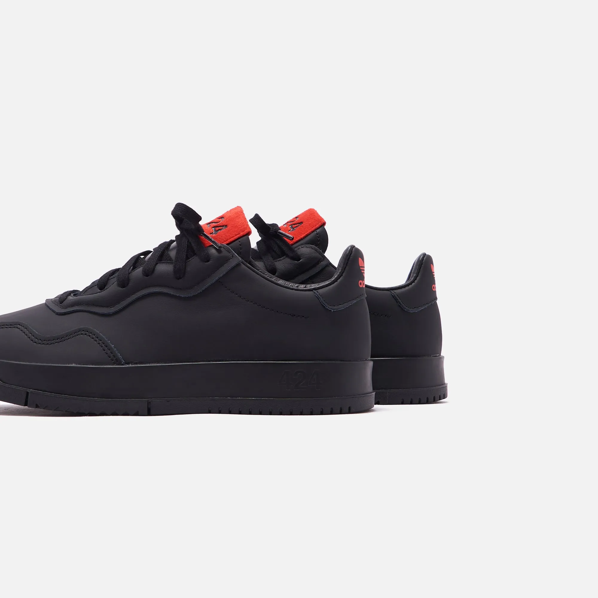 adidas Consortium x 424 SC Premiere - Black / Scarlet