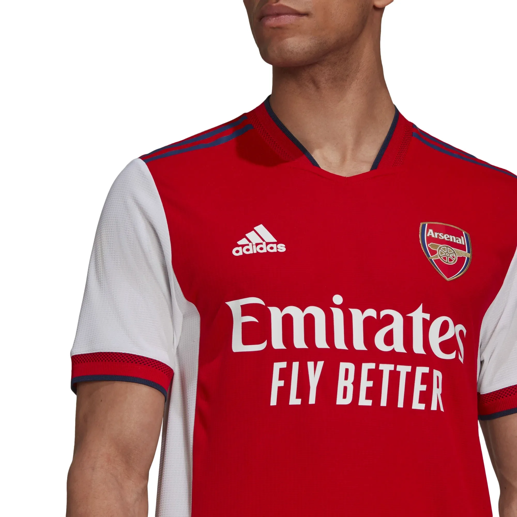 adidas Men's Arsenal 2021/22 Authentic Home Jersey Red/White