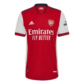 adidas Men's Arsenal 2021/22 Authentic Home Jersey Red/White