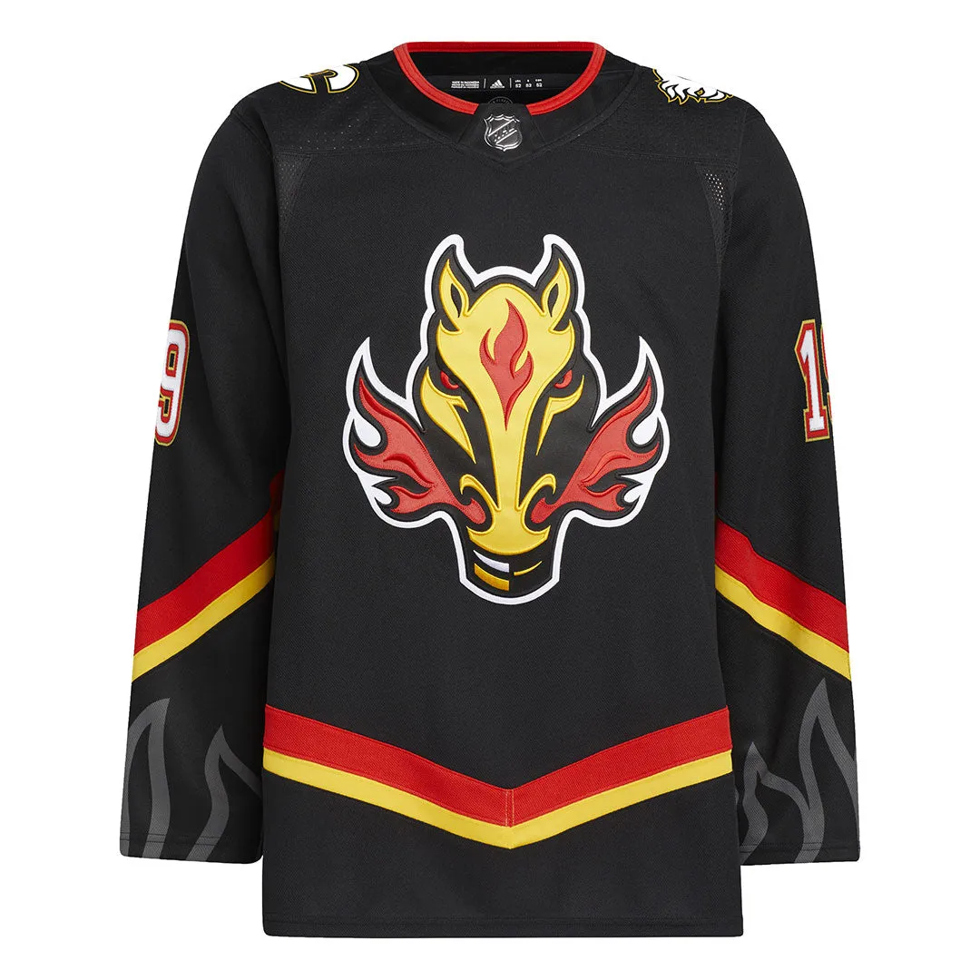 adidas - Men's Calgary Flames Matthew Tkachuk Authentic Third Jersey (HZ4313)