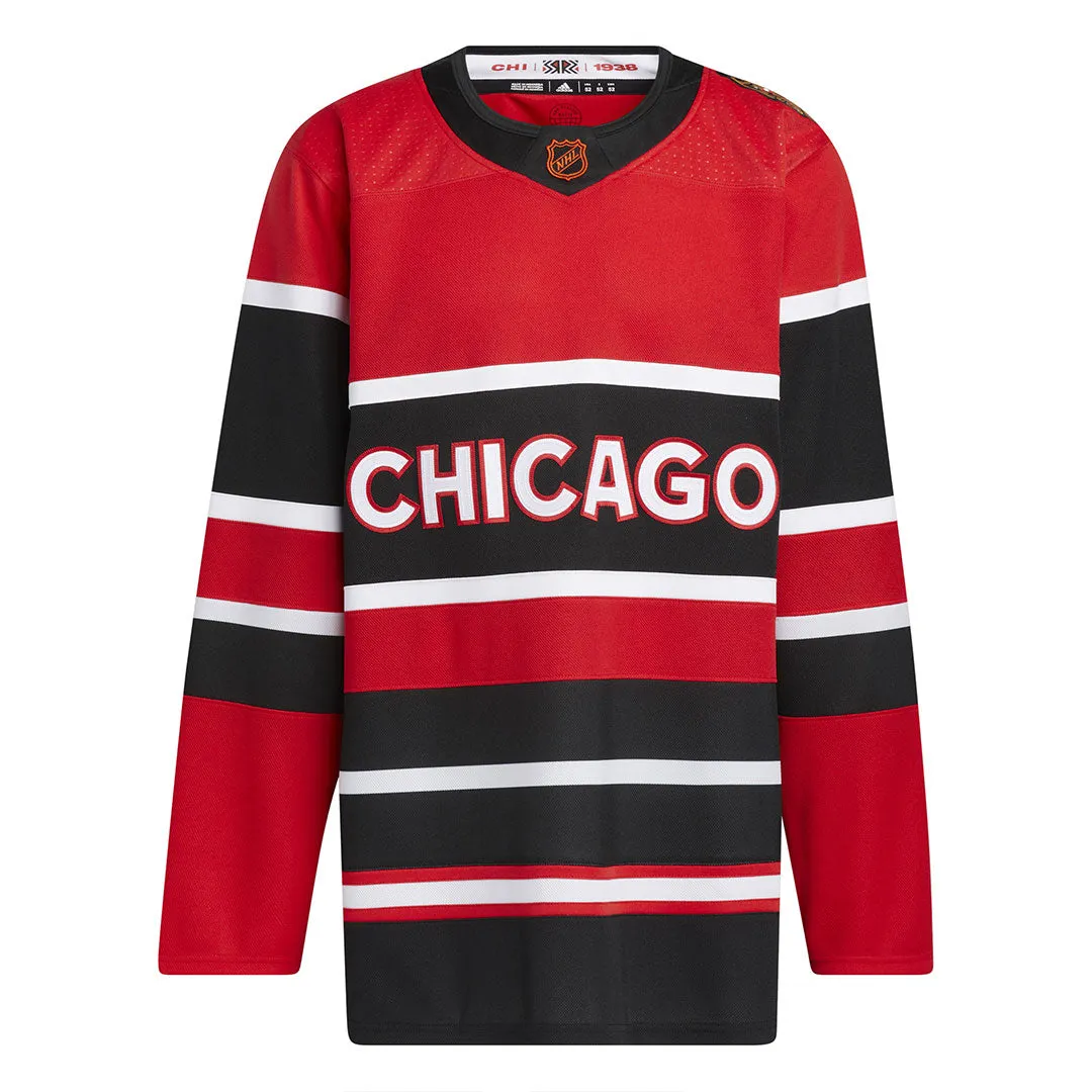 adidas - Men's Chicago Blackhawks Authentic Reverse Retro Jersey (HN4080)