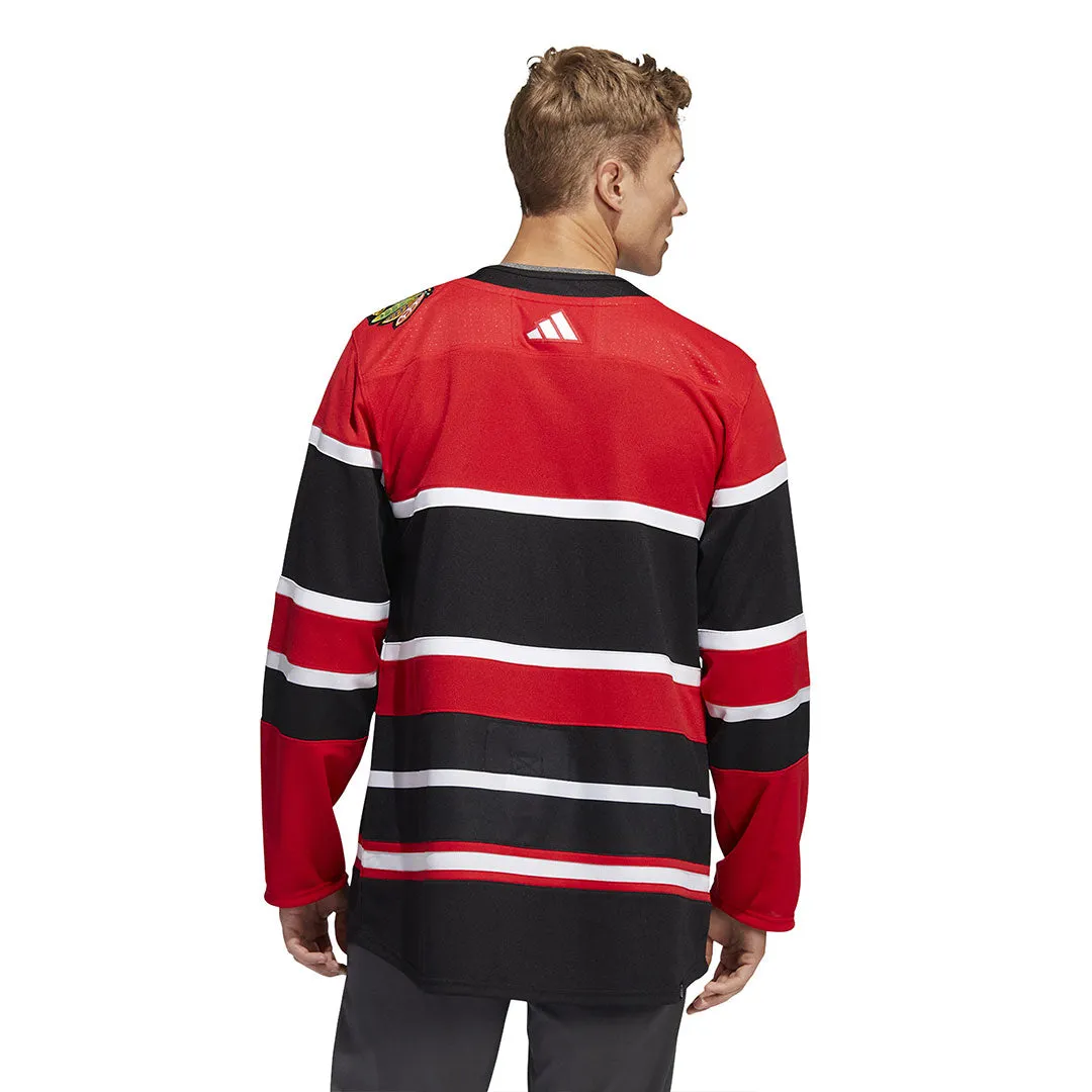 adidas - Men's Chicago Blackhawks Authentic Reverse Retro Jersey (HN4080)