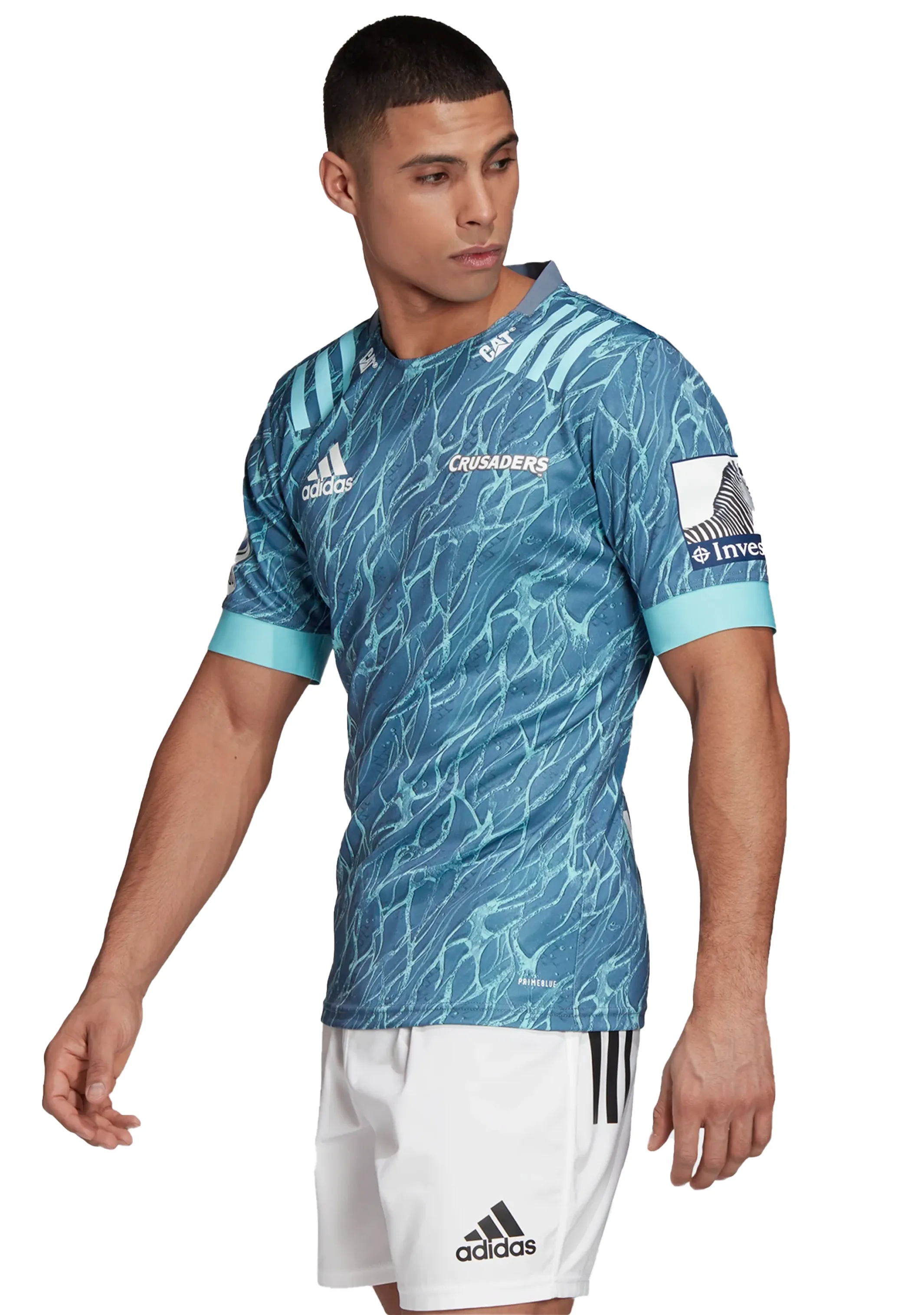 Adidas Mens Crusaders Primeblue Away Jersey <br> ED7944