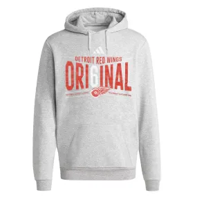 adidas - Men's Detroit Red Wings Original Six Hoodie (GA4878)