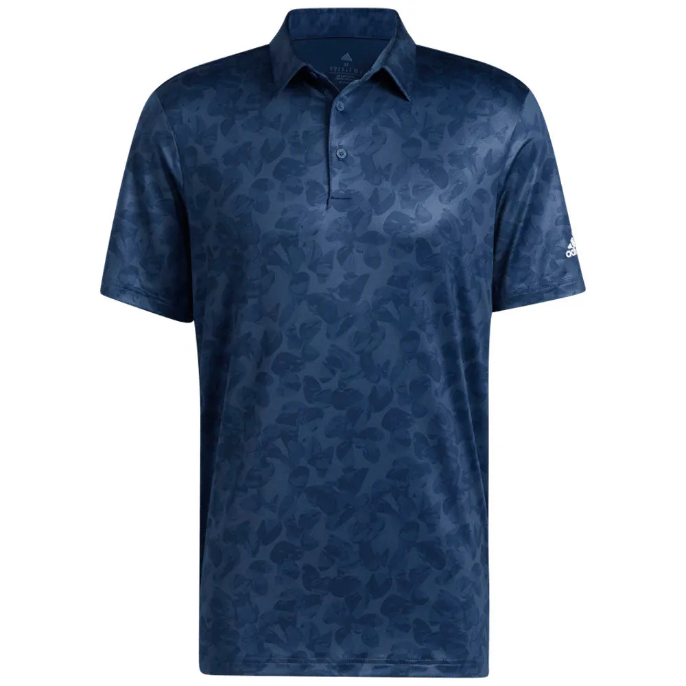 adidas Prisma Print Polo Shirt - Crew Navy/Night Indigo