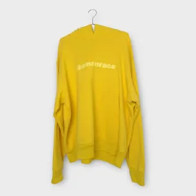 Adidas x Pharrell Williams Yellow Hooded Humanrace Jumper