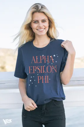 Alpha Epsilon Phi Allegiance Tee