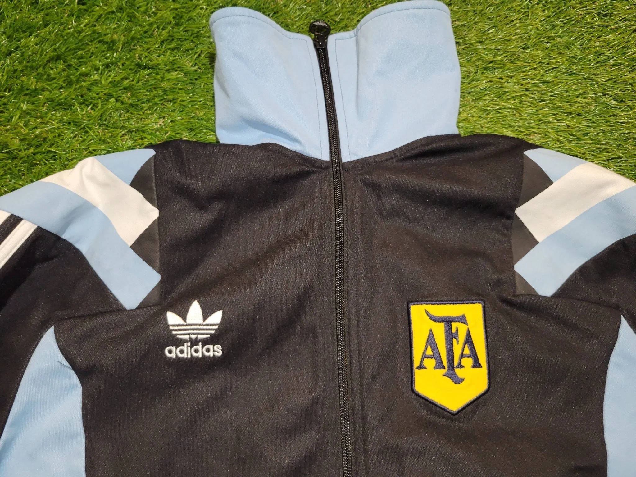 Argentina AFA Adidas Originals Black Track Jacket L SKU# F77288