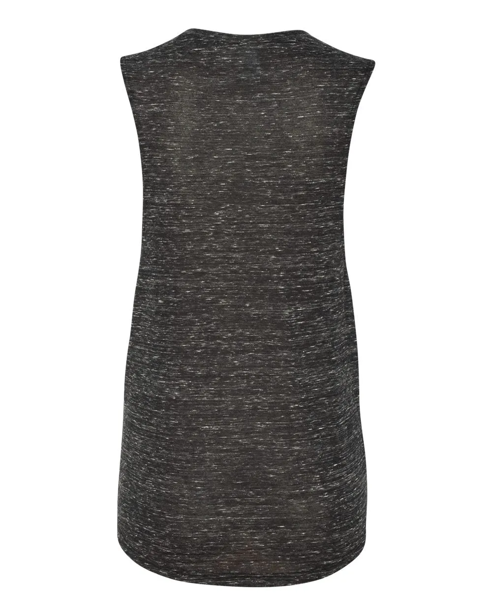 Bella   Canvas 8803 Women's Flowy Scoop Muscle Tank - Black Marble