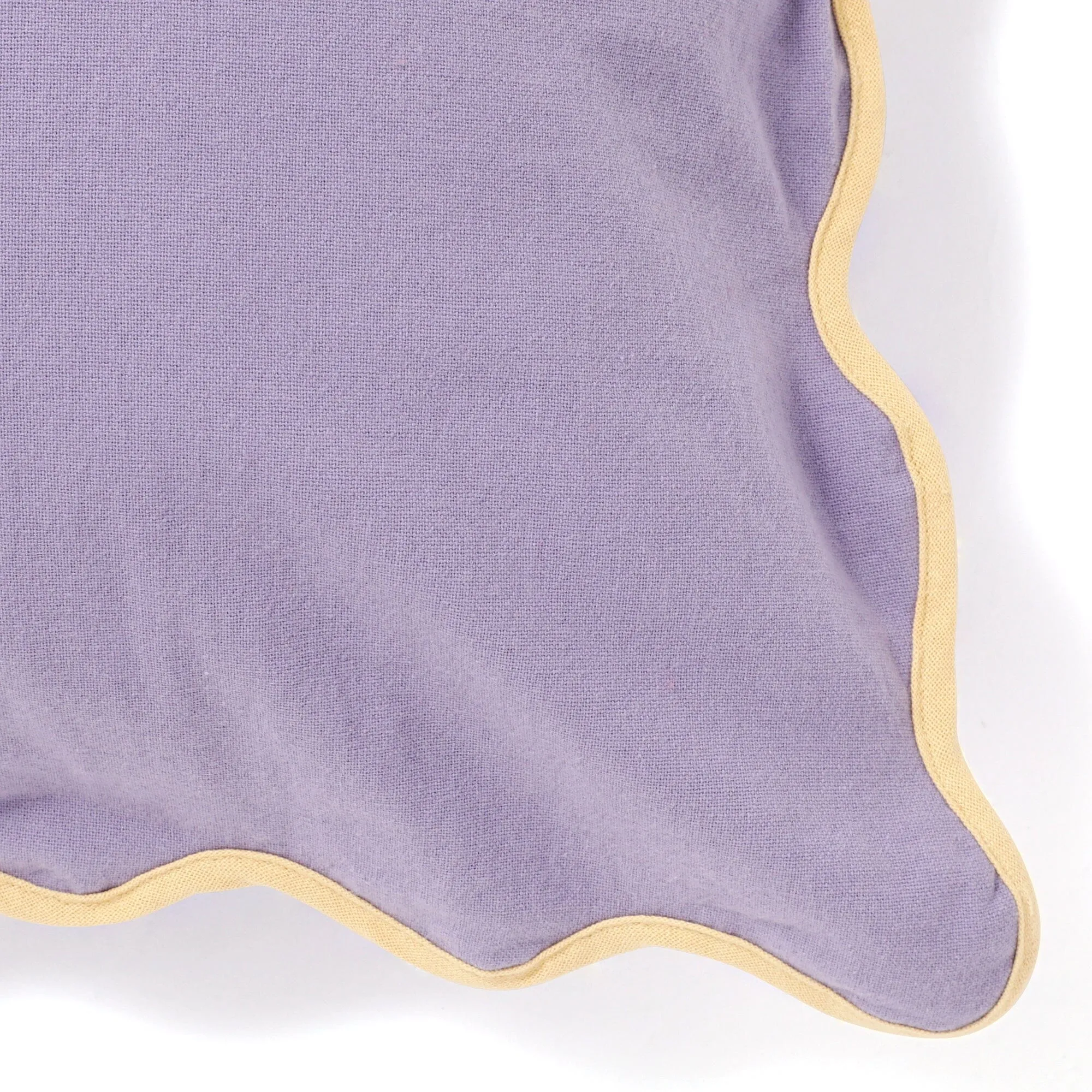 Bicolor Wave Cushion Cover 450 x 450  Purple