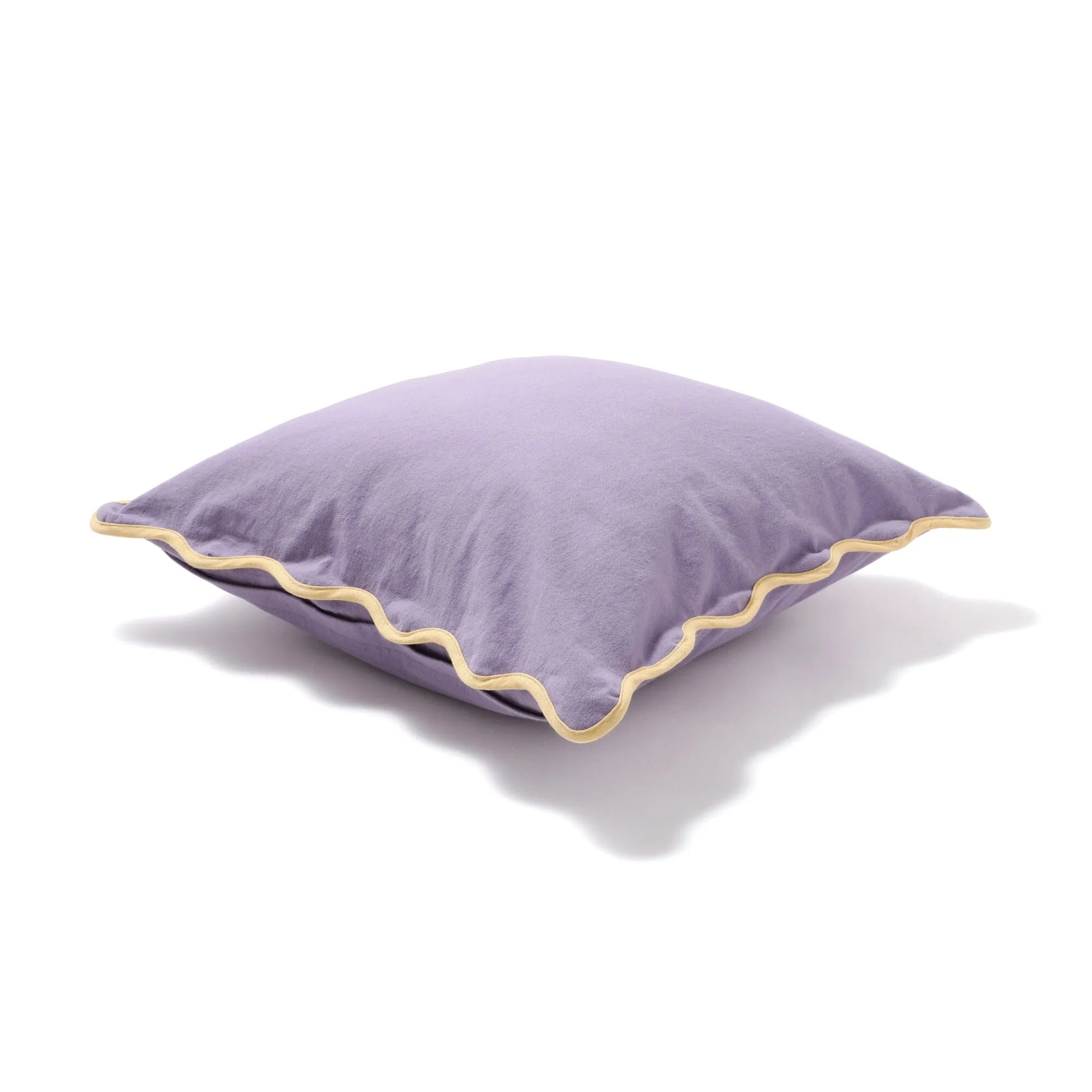 Bicolor Wave Cushion Cover 450 x 450  Purple