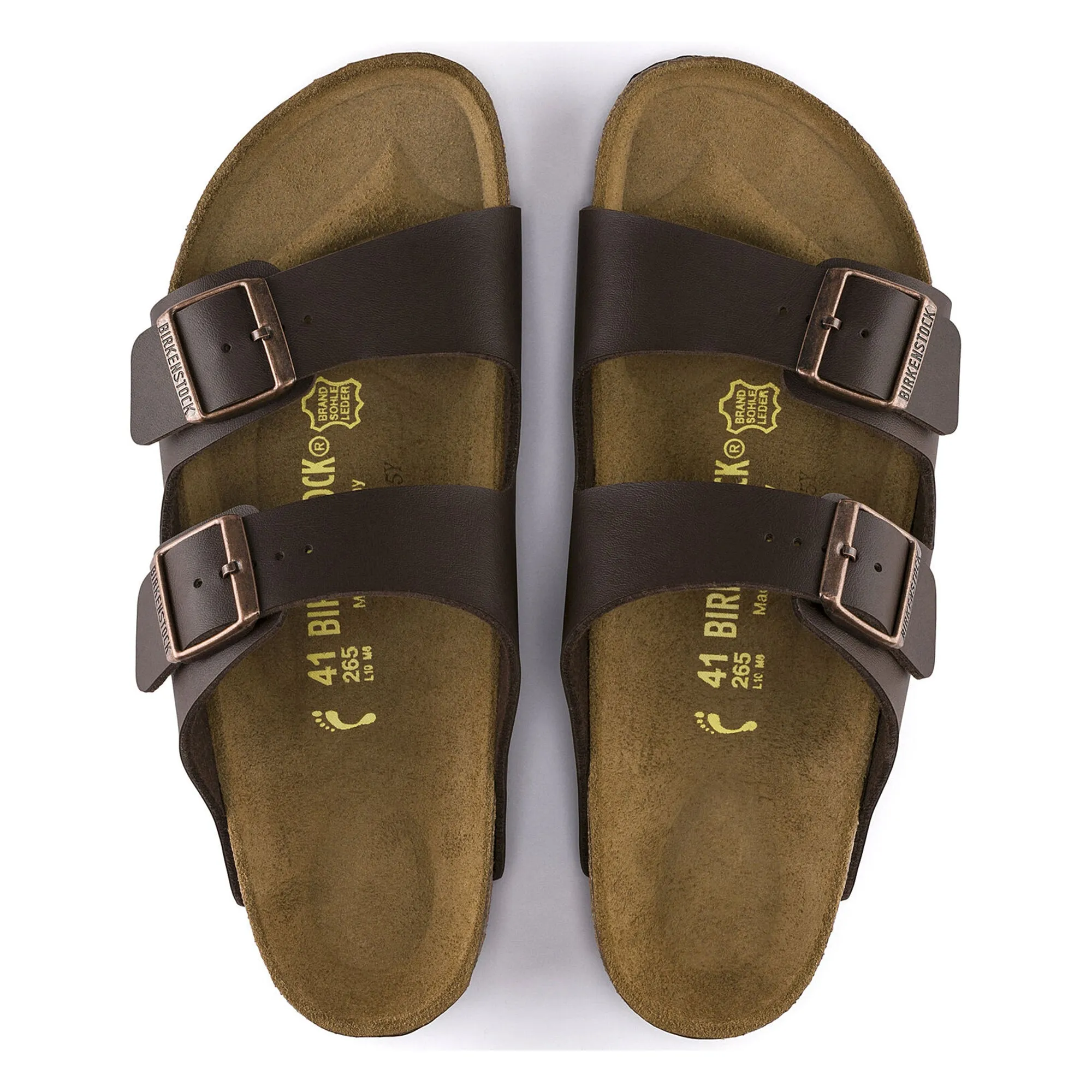 Birkenstock Arizona BF Unisex Sandals in Dark Brown - Comfortable and Durable