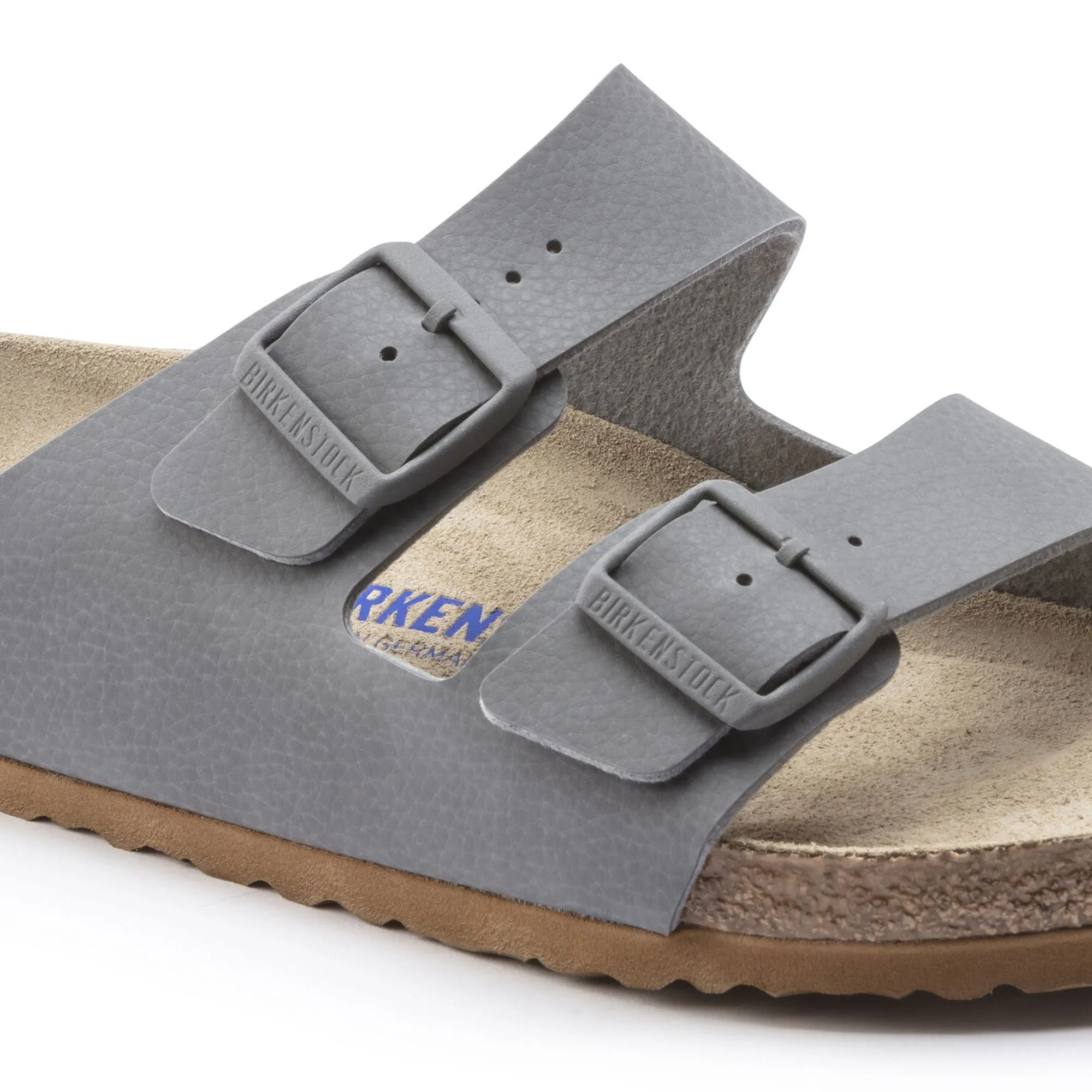 Birkenstock Arizona SFB BF Sandals - Desert Soil Grey