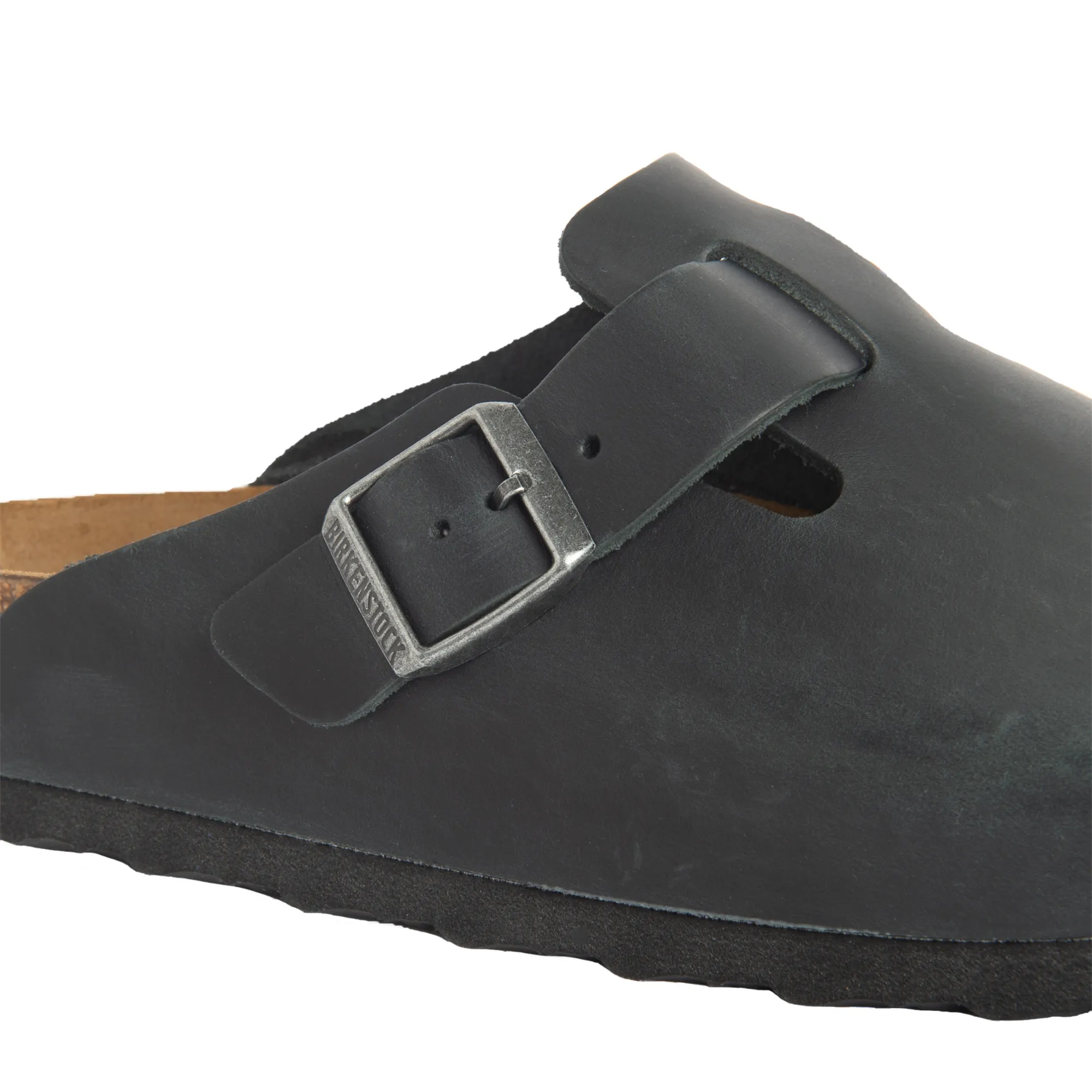 Birkenstock Boston Black Oiled Leather