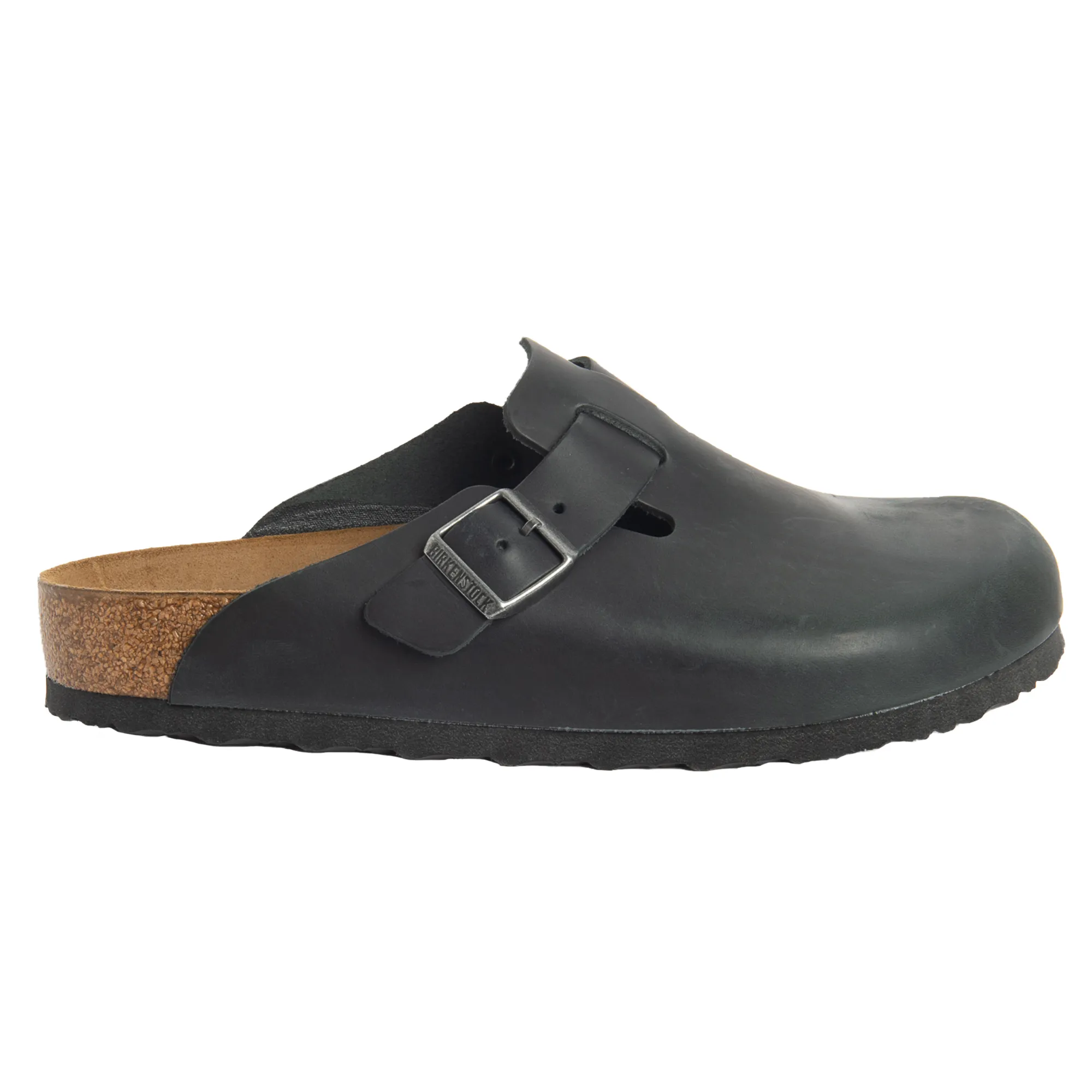 Birkenstock Boston Black Oiled Leather