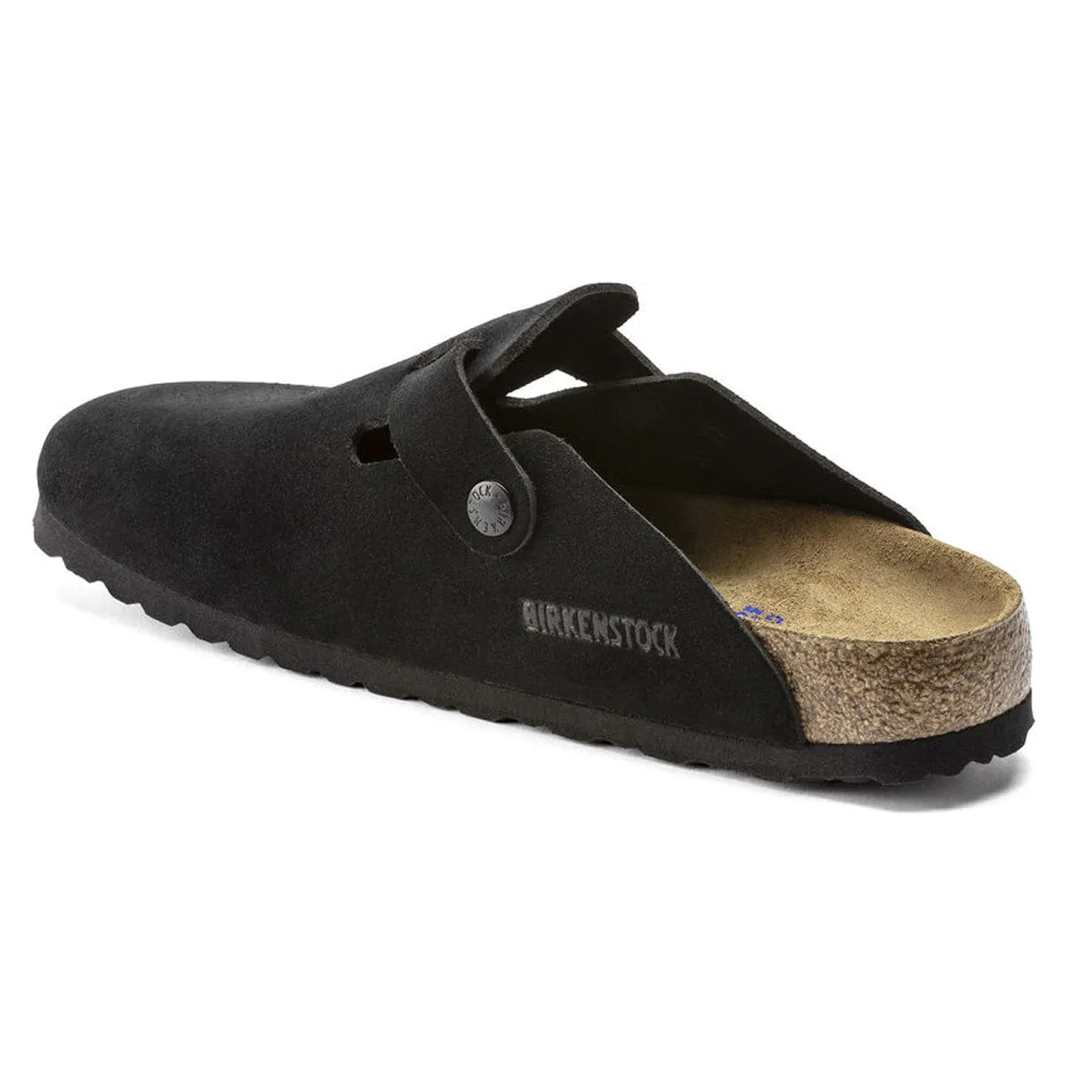 Birkenstock Boston Soft Footbed Regular Taupe Suede