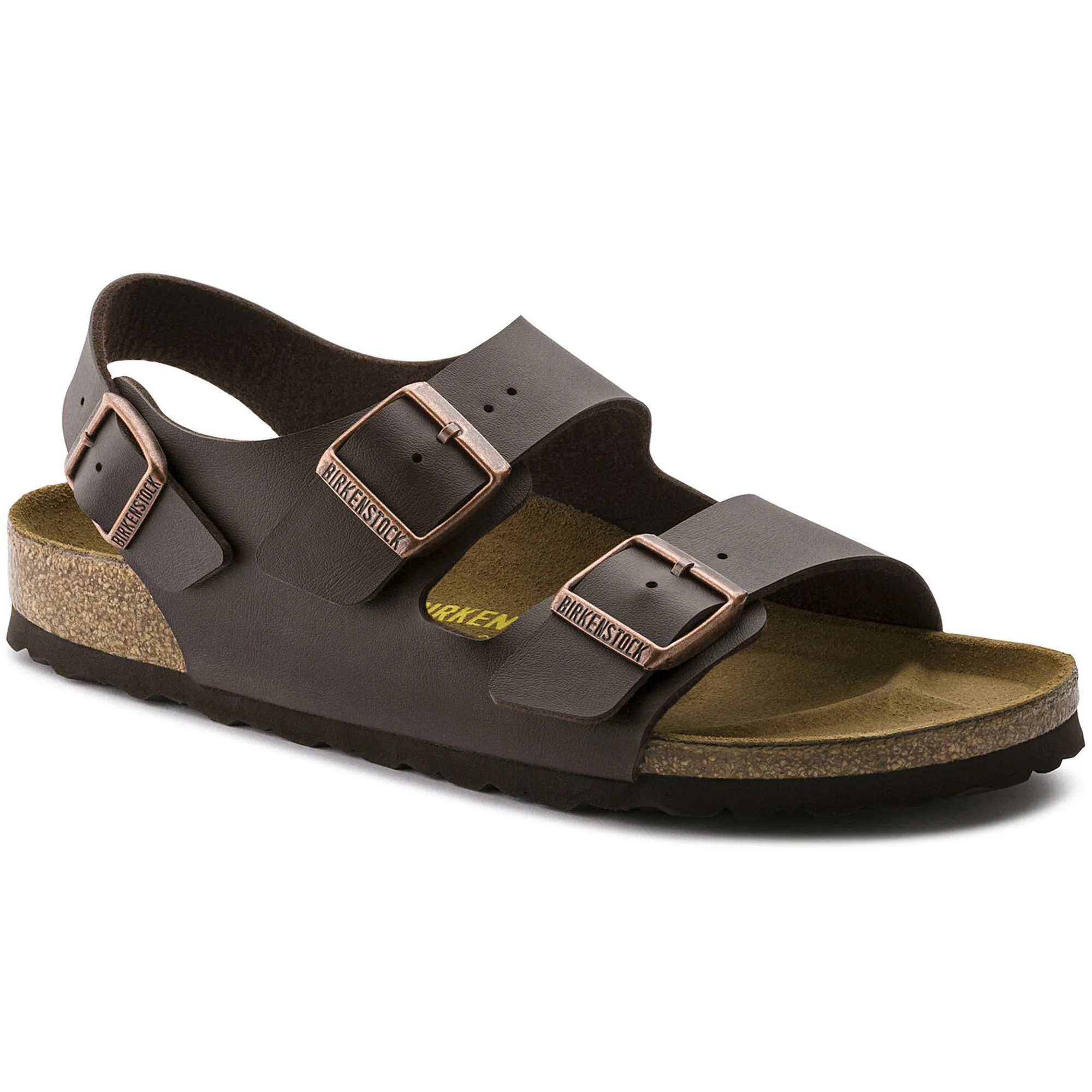 Birkenstock Milano BF Sandals - Dark Brown