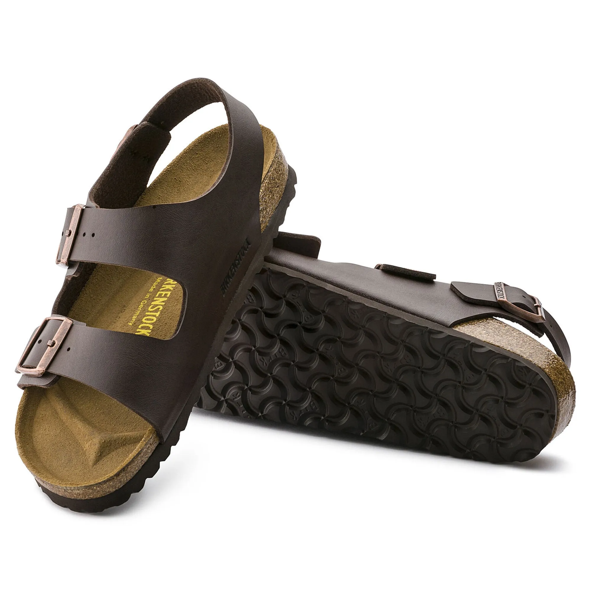 Birkenstock Milano BF Sandals - Dark Brown