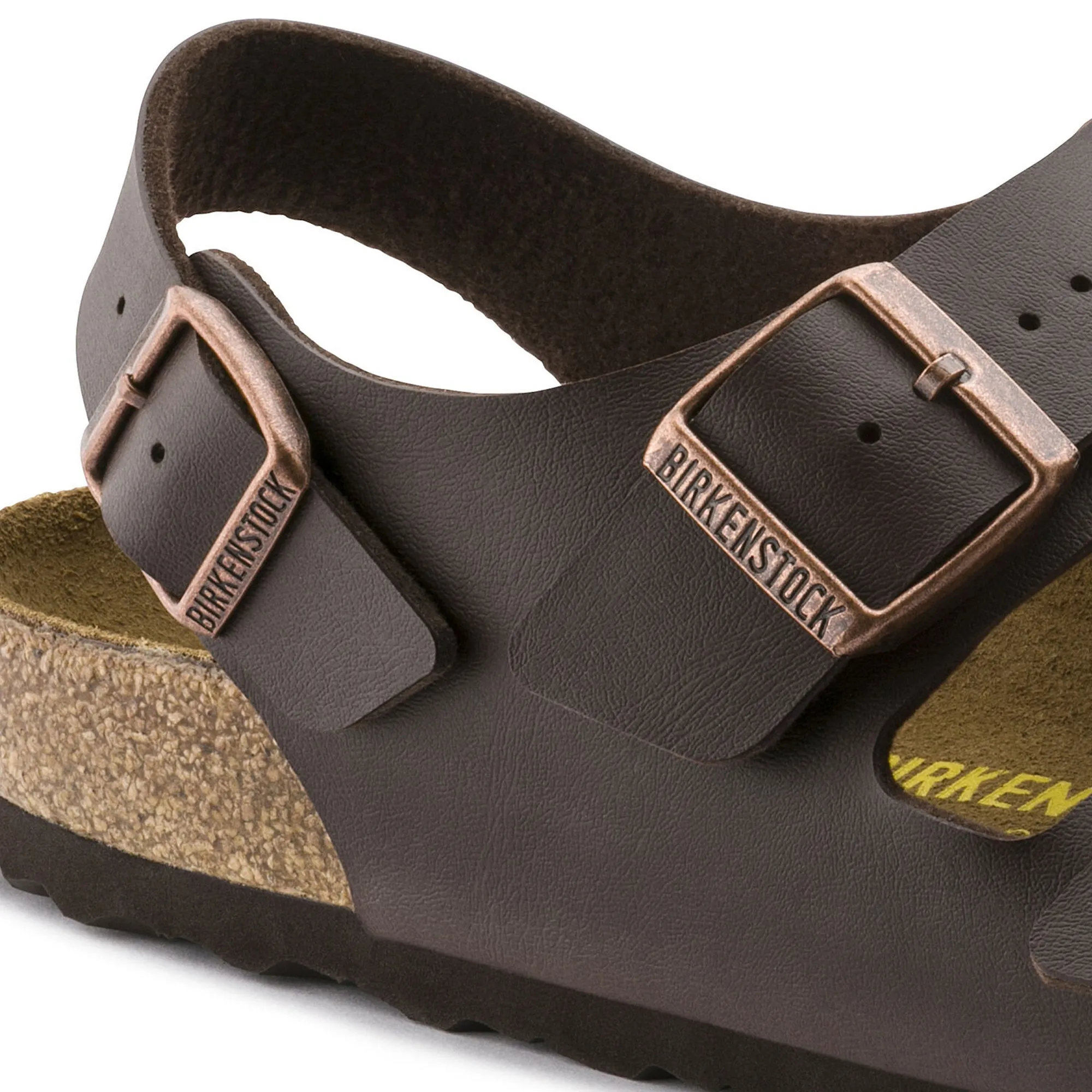 Birkenstock Milano BF Sandals - Dark Brown