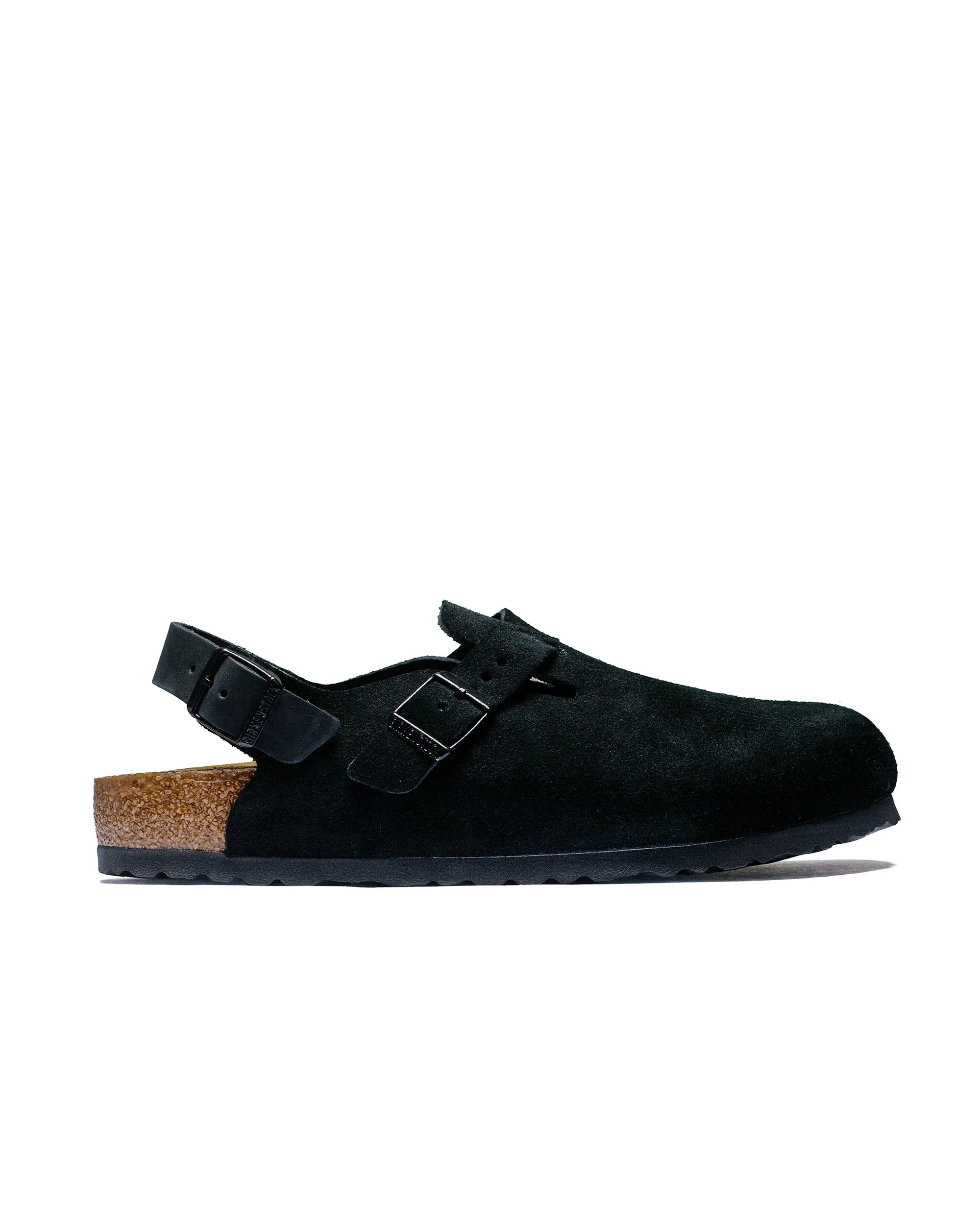 Tokio Black Suede Birkenstock Shoes - Comfort and Style