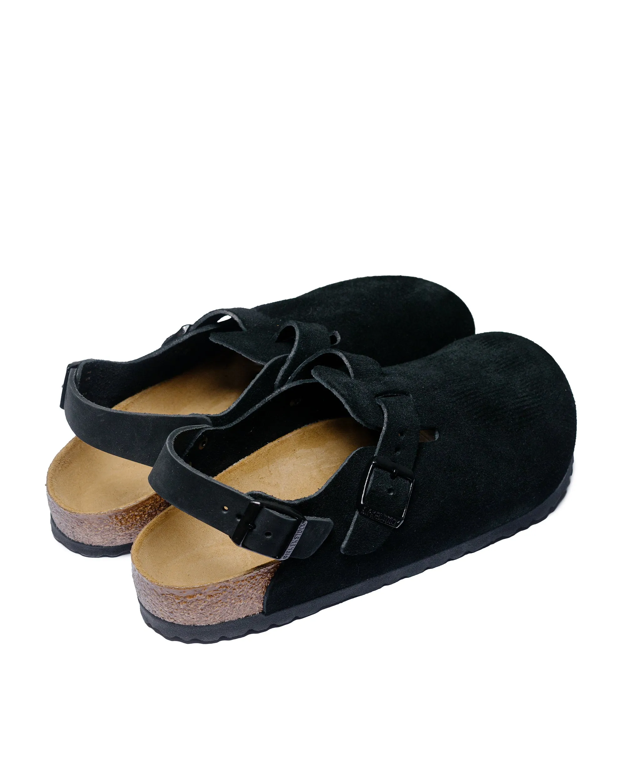 Tokio Black Suede Birkenstock Shoes - Comfort and Style