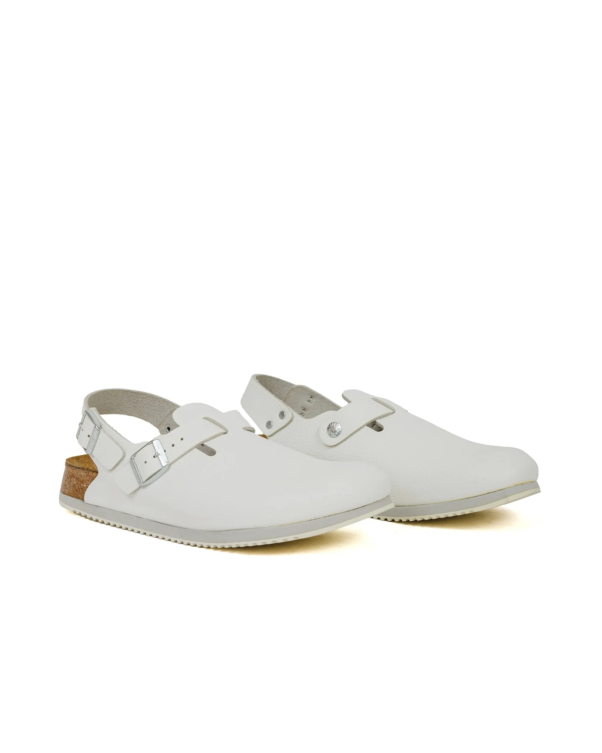 Birkenstock Tokio Super Grip Leather White