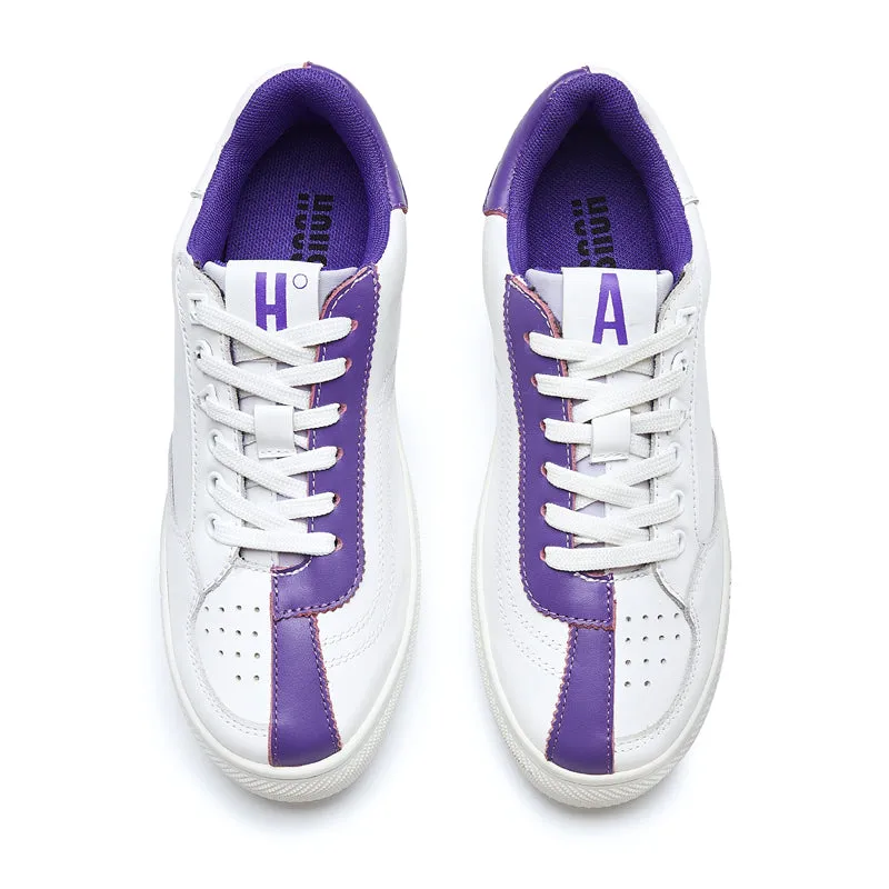 Block Me Now Ladies' Contrast Look Sneaker 5772 Purple