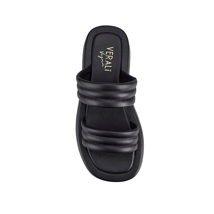 Boss Flatform Slides - Black Smooth