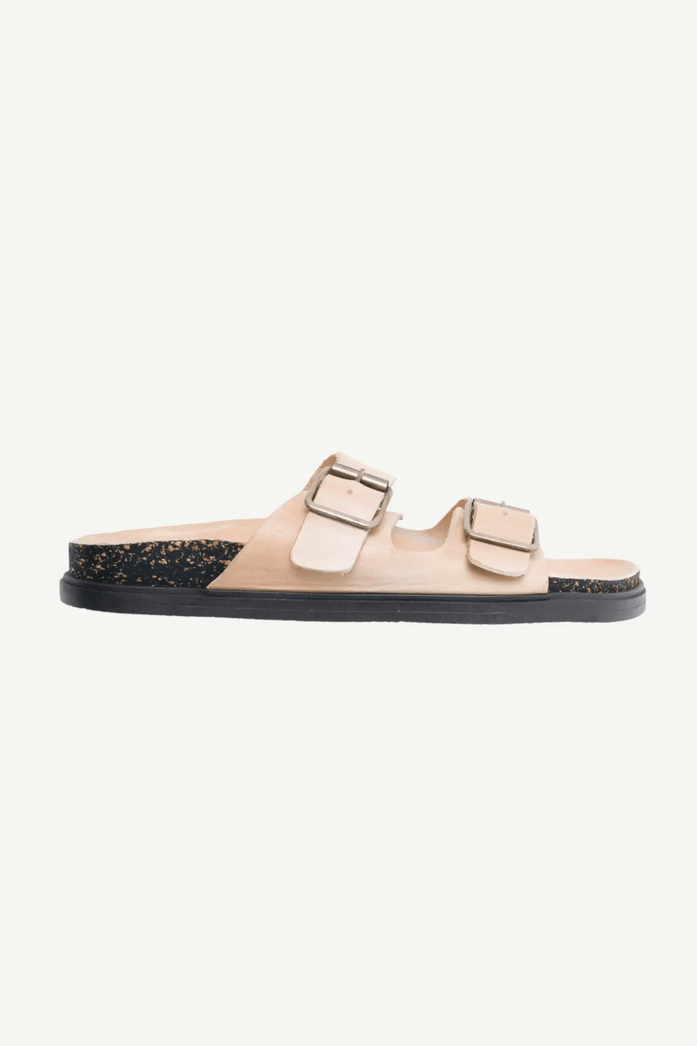 Brador Two Strap Sandal - Nude