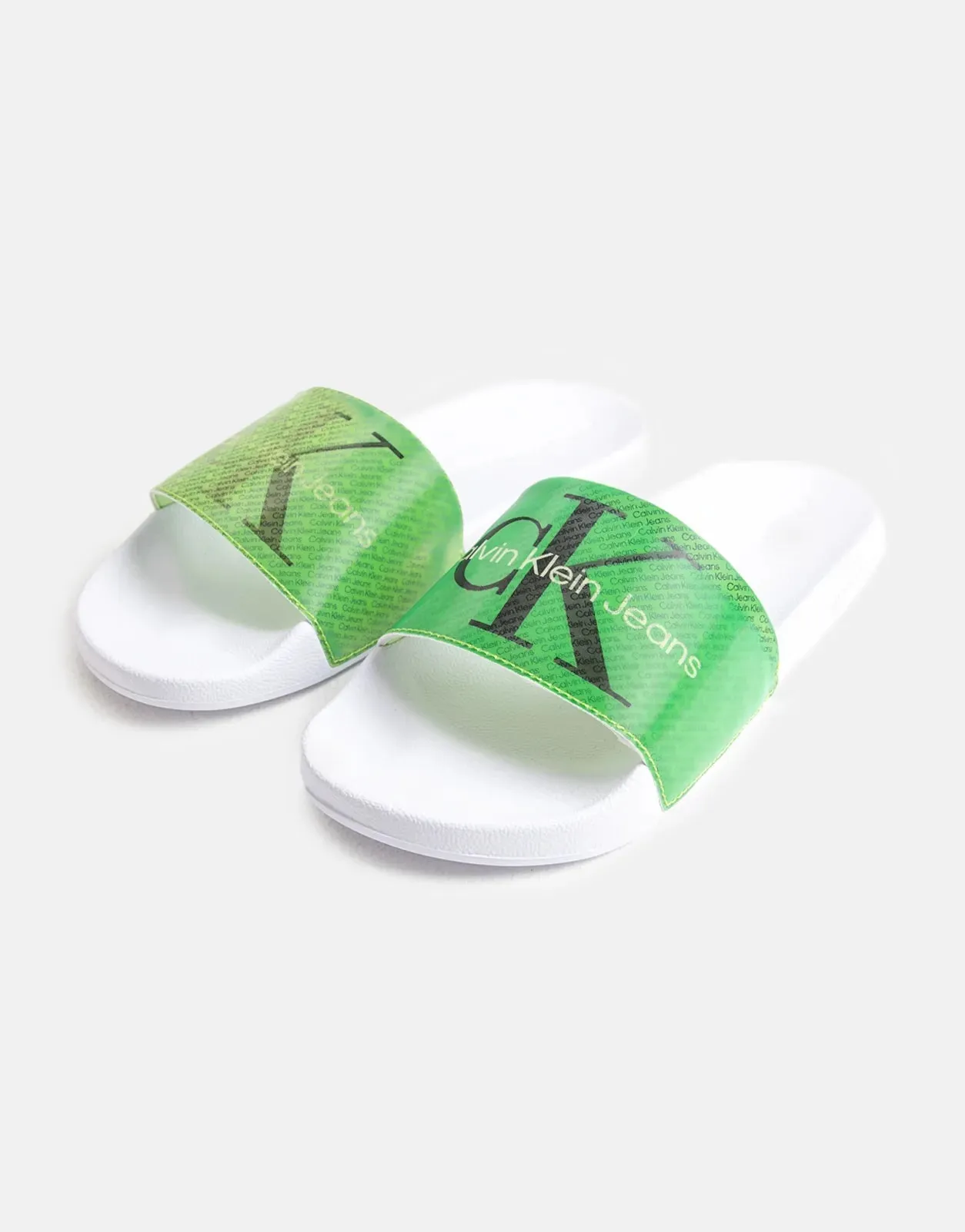 Calvin Klein Lenticular Slide White Multi