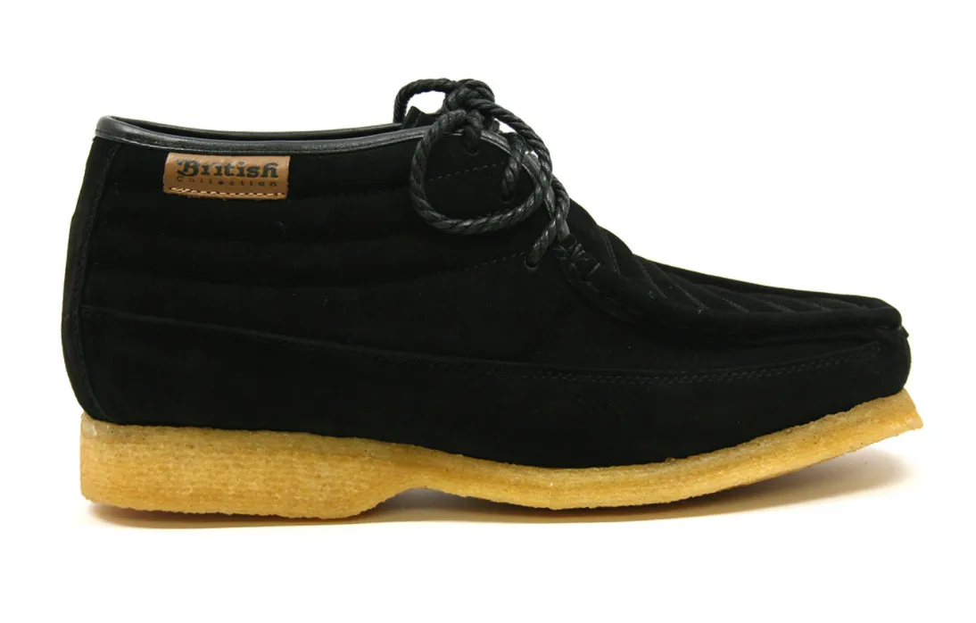 Castle Suede Lace-Up Shoe with Crepe Sole - Quality Craftsmanship, Style, and Comfort