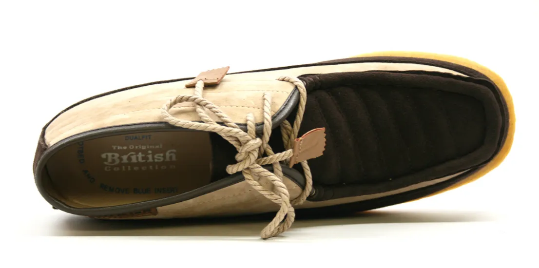 Castle Suede Lace-Up Shoe with Crepe Sole - Quality Craftsmanship, Style, and Comfort