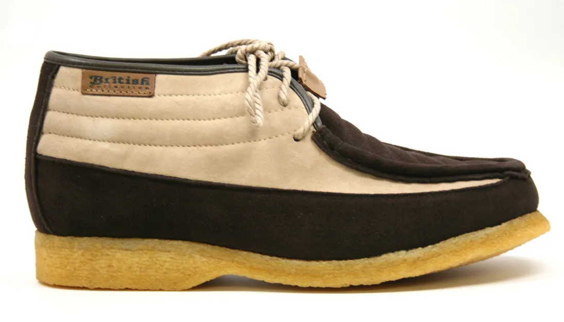 Castle Suede Lace-Up Shoe with Crepe Sole - Quality Craftsmanship, Style, and Comfort