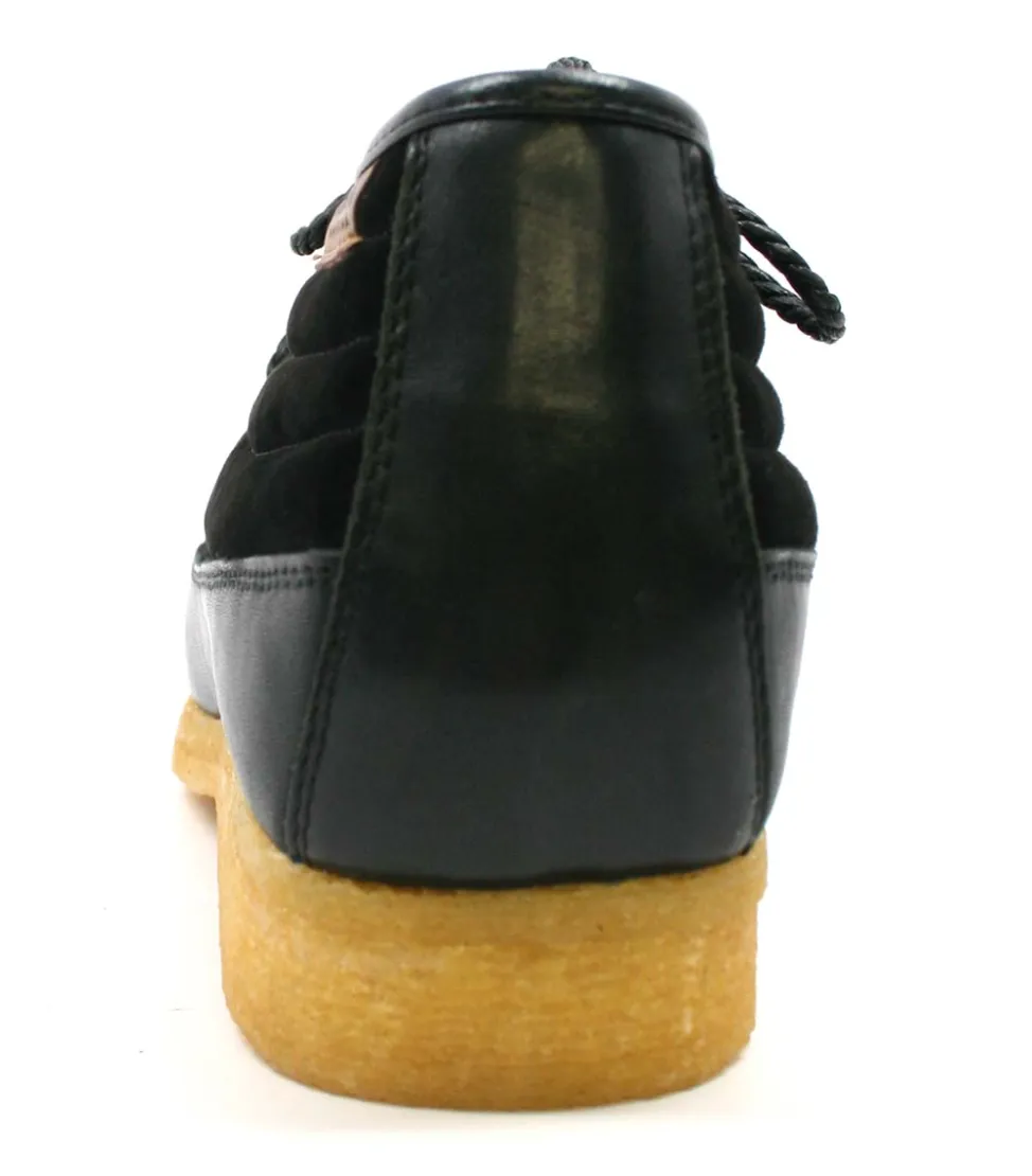 Castle Suede Lace-Up Shoe with Crepe Sole - Quality Craftsmanship, Style, and Comfort