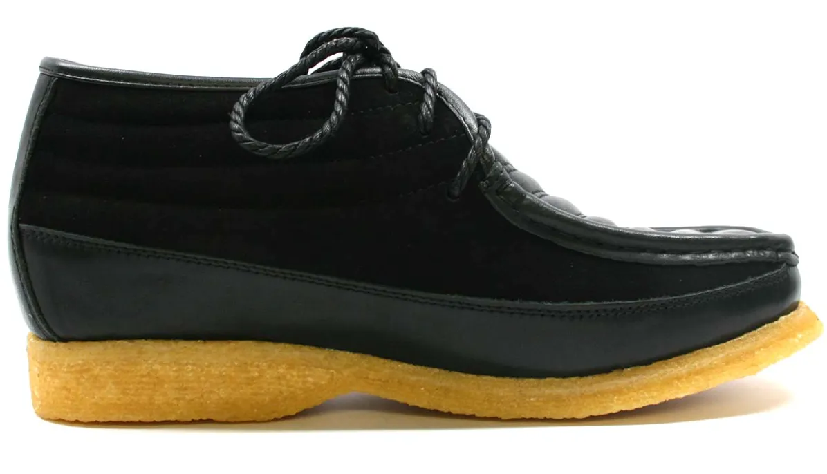 Castle Suede Lace-Up Shoe with Crepe Sole - Quality Craftsmanship, Style, and Comfort