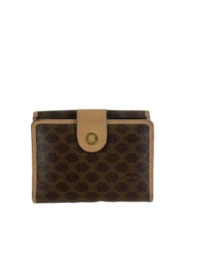 Celine Monogram Canvas Wallet