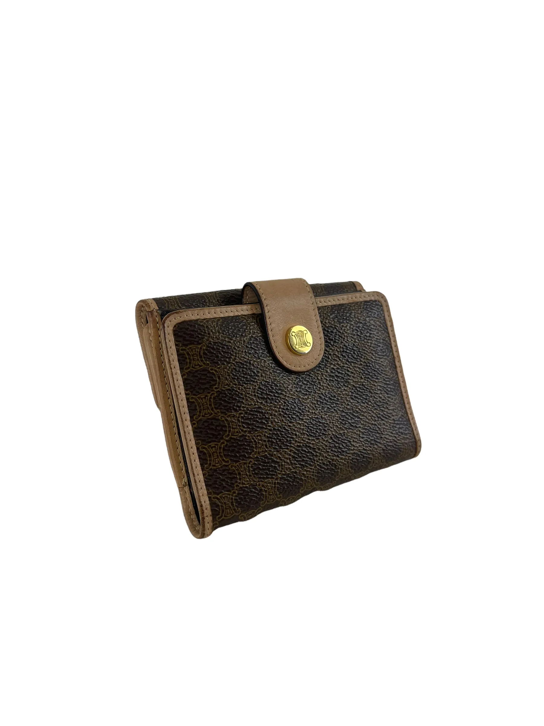 Celine Monogram Canvas Wallet