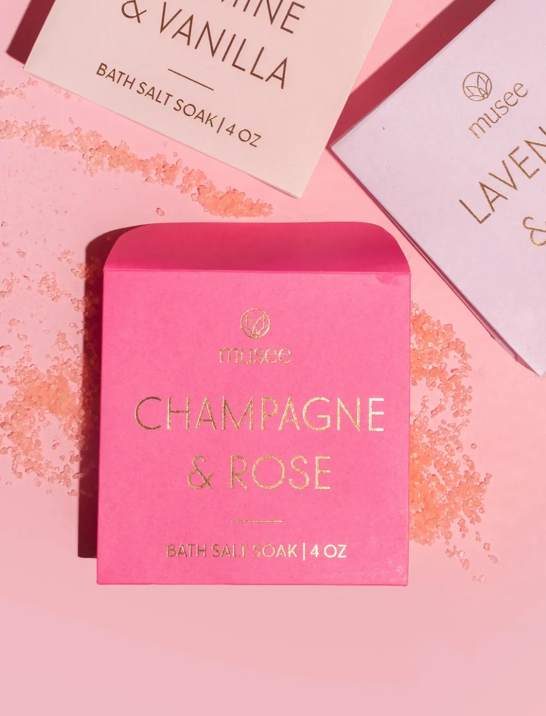 Champagne & Rose Bath Salt Soak