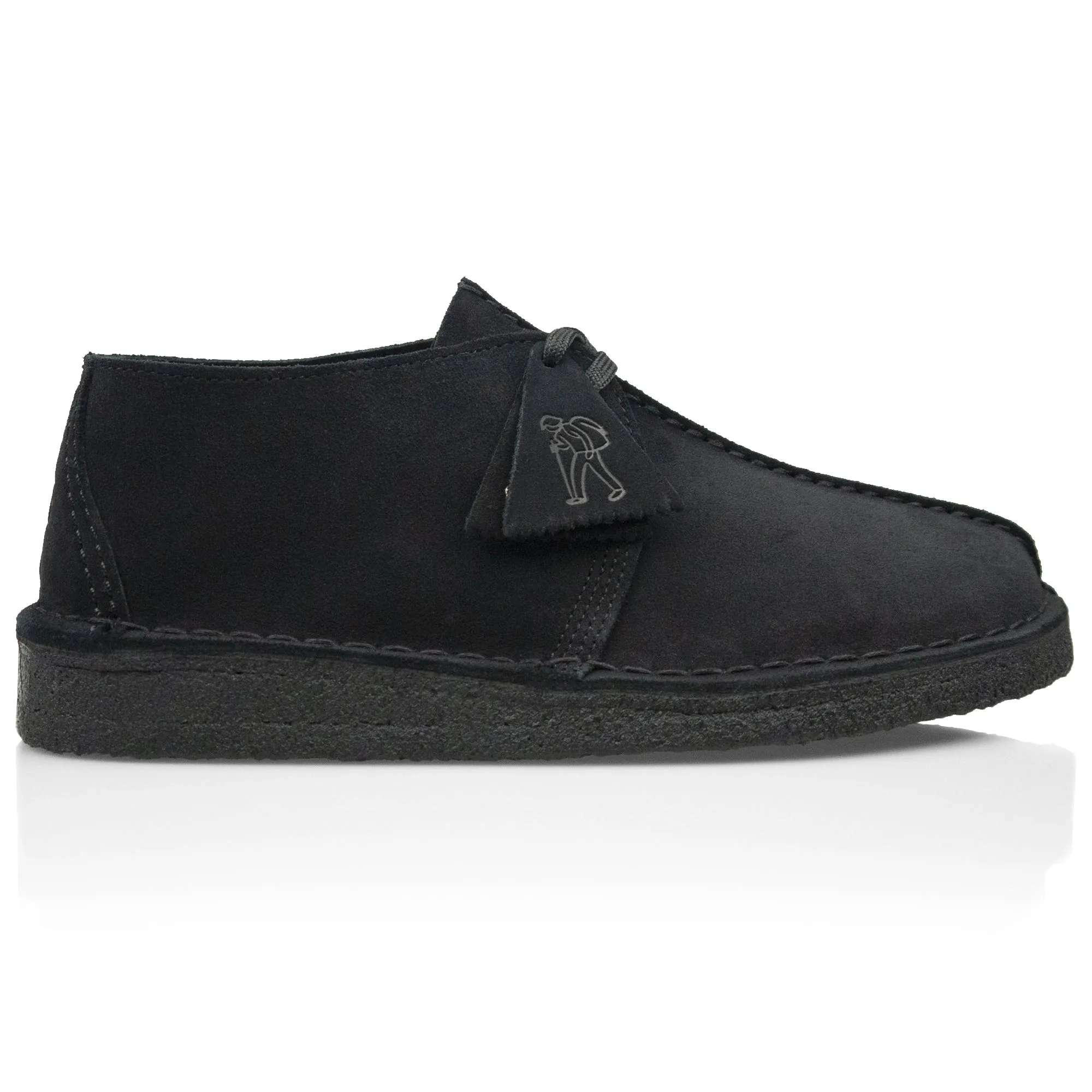 Clarks Originals Desert Trek - Black Suede