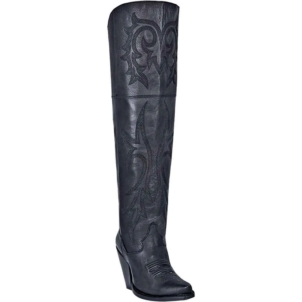 Dan Post Jilted Inside Zipper Snip Toe Women’s Genuine Leather Boots