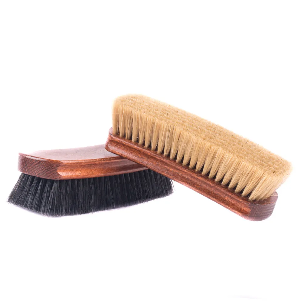 Deluxe Wellington Pig Bristle Shoe Polishing Brush