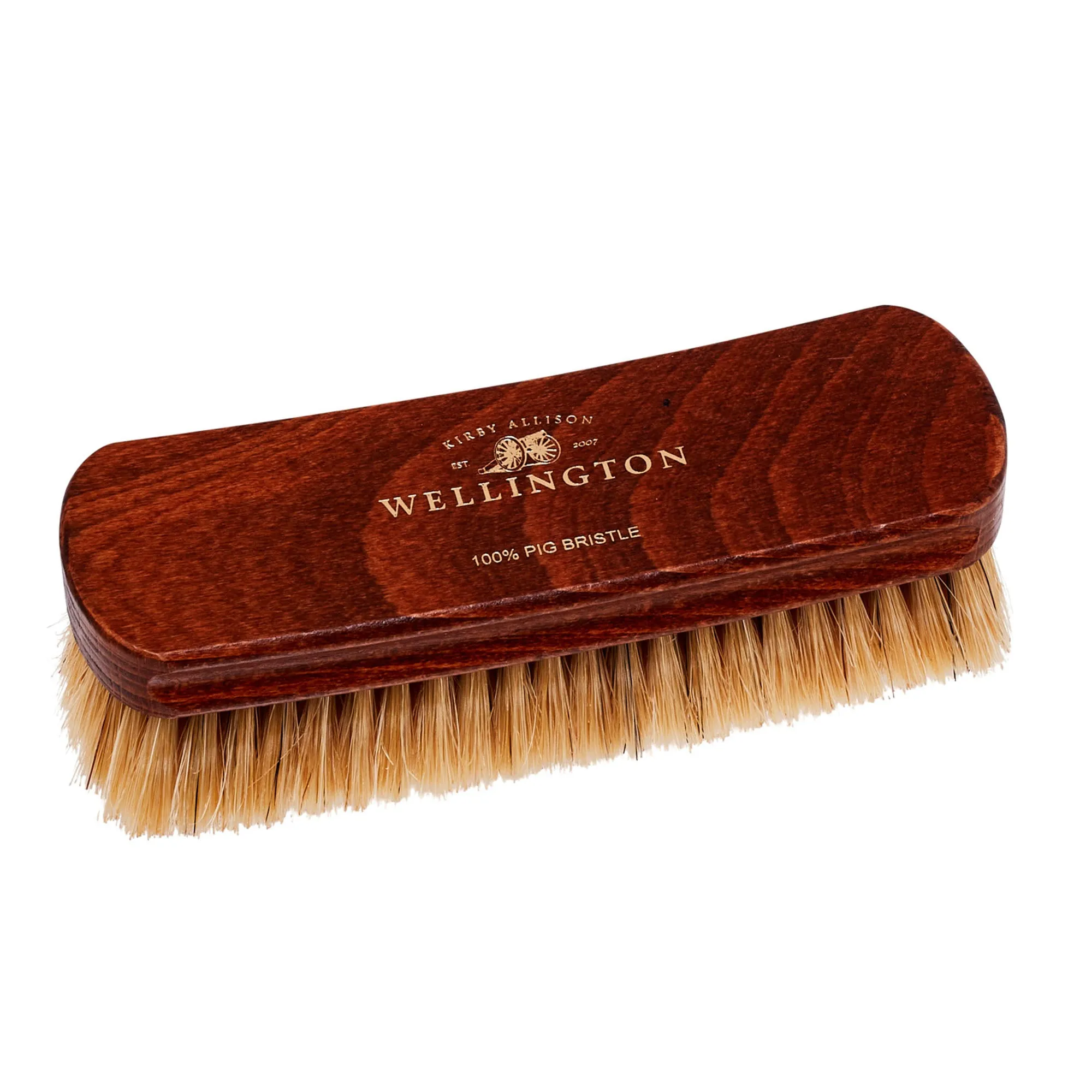 Deluxe Wellington Pig Bristle Shoe Polishing Brush