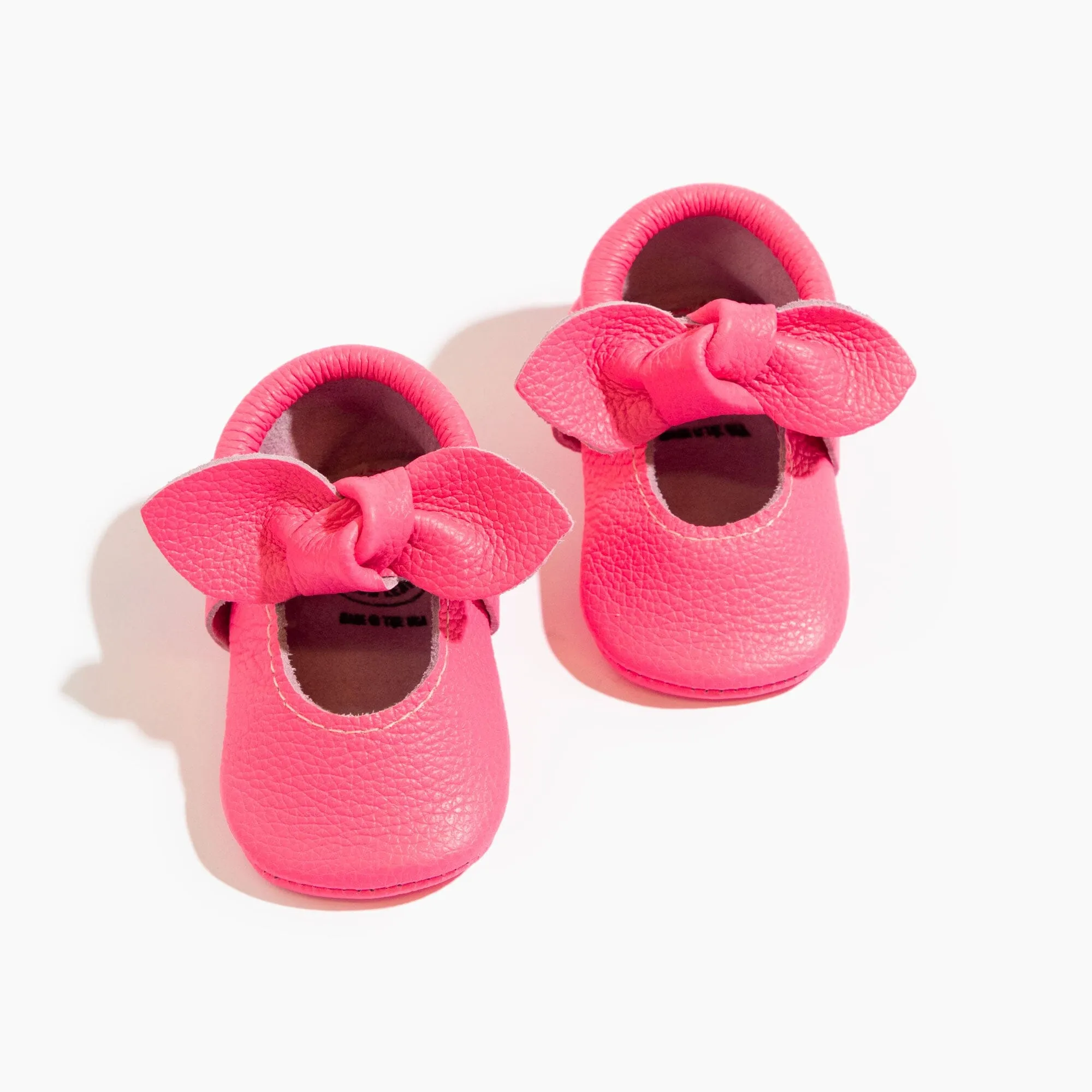 Dreamhouse Pink Knotted Bow Baby Shoe