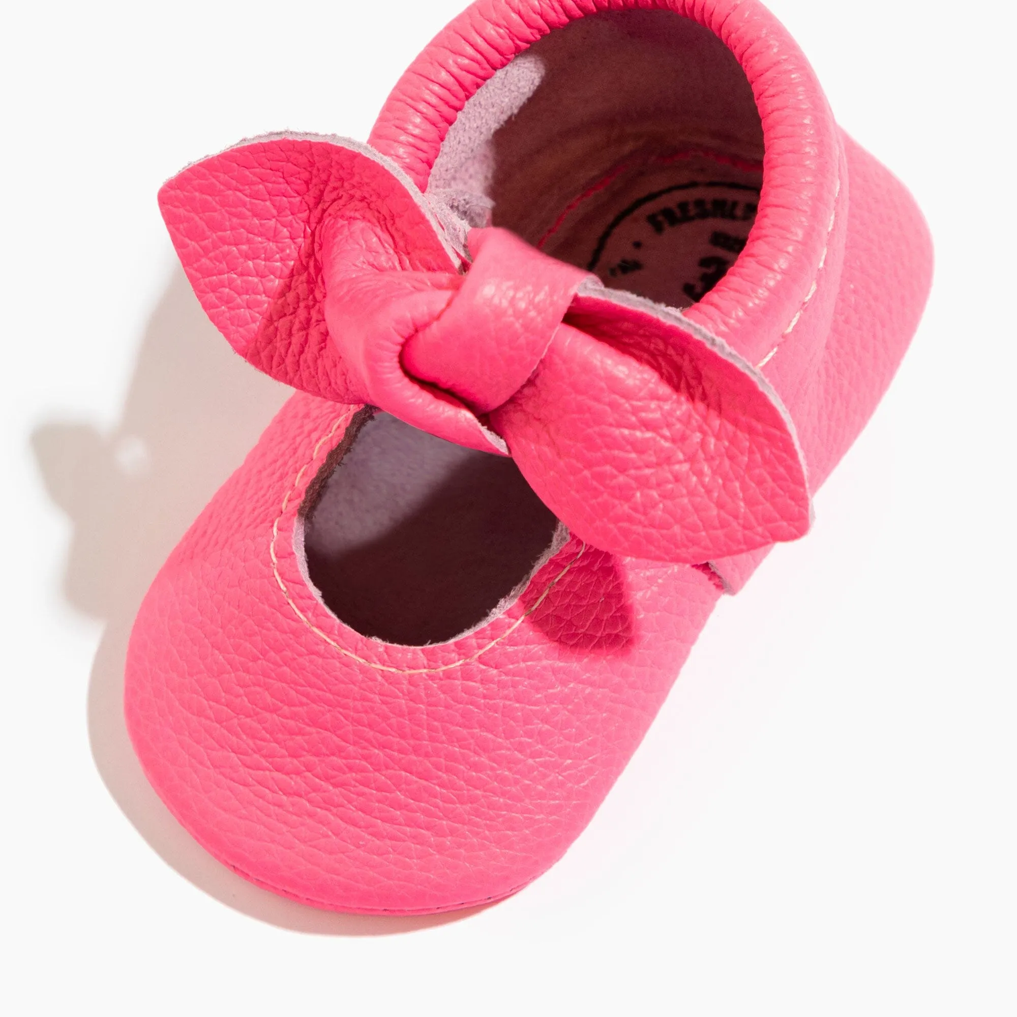 Dreamhouse Pink Knotted Bow Baby Shoe